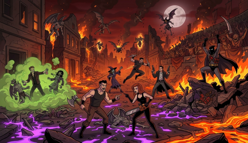 Scene 5 — Deathmatch of the Damned