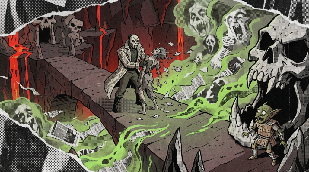 Scene 2 — The Sack of the Double-Dead