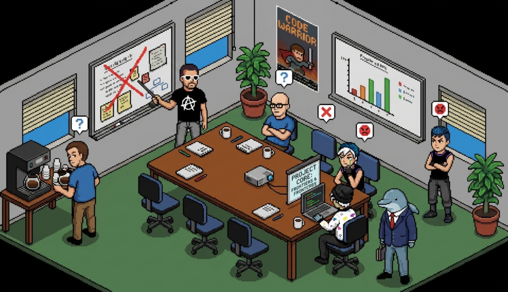 Scene 2 — Booong! The Anarchy Arcade Gambit