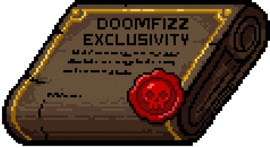 DoomFizz Exclusivity Contract
