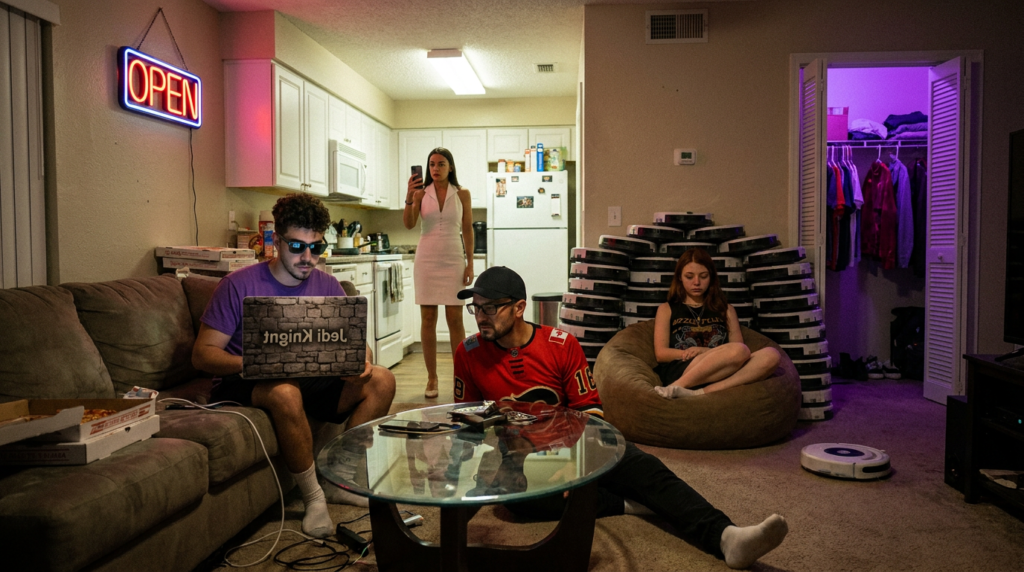 Scene 8 — The Crew Makes Rent