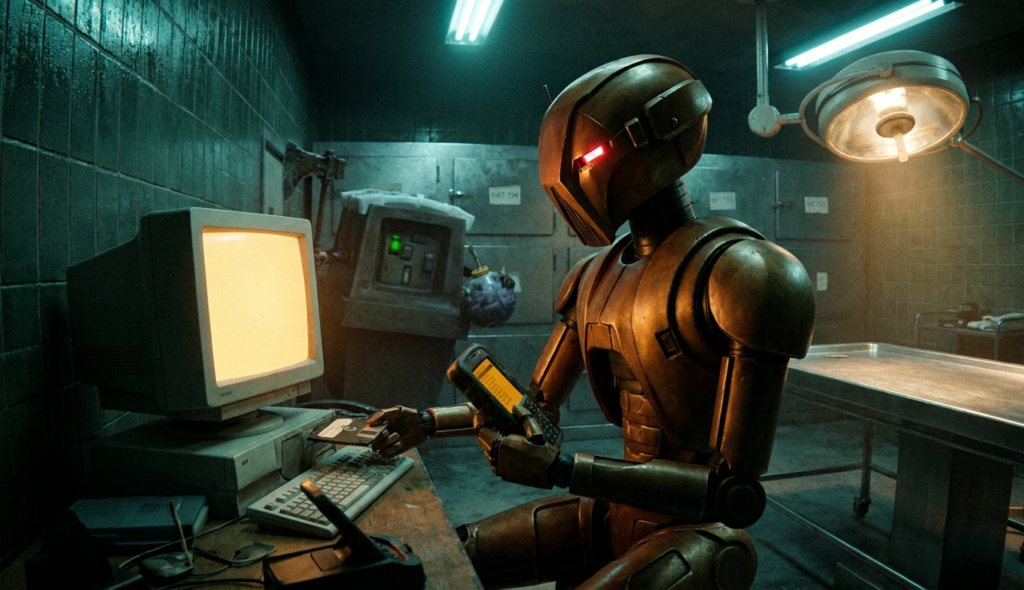 Scene 7 — Perfect Dark: The Body Wears a Headset