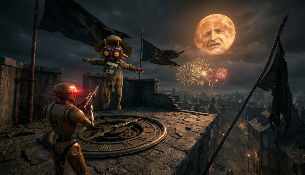 Scene 5 — Majora's Mask: Three Days on the Slab