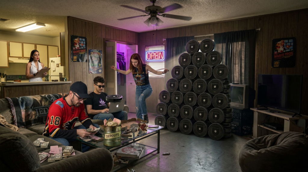 Scene 6 — Pux Takes Deposits