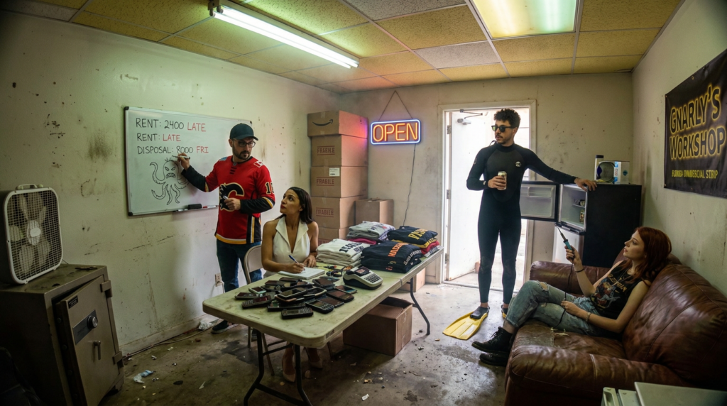 Scene 3 — The Crew Releases the Kraken
