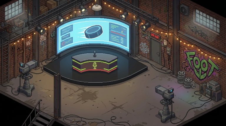 Footclan Newsroom - Studio Stage