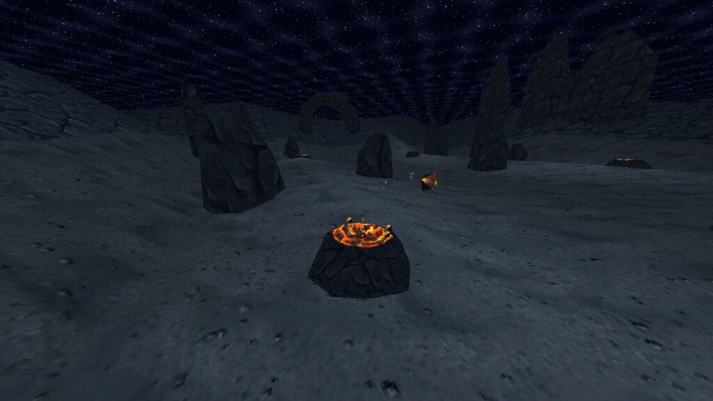 Ashfall Moon eruption