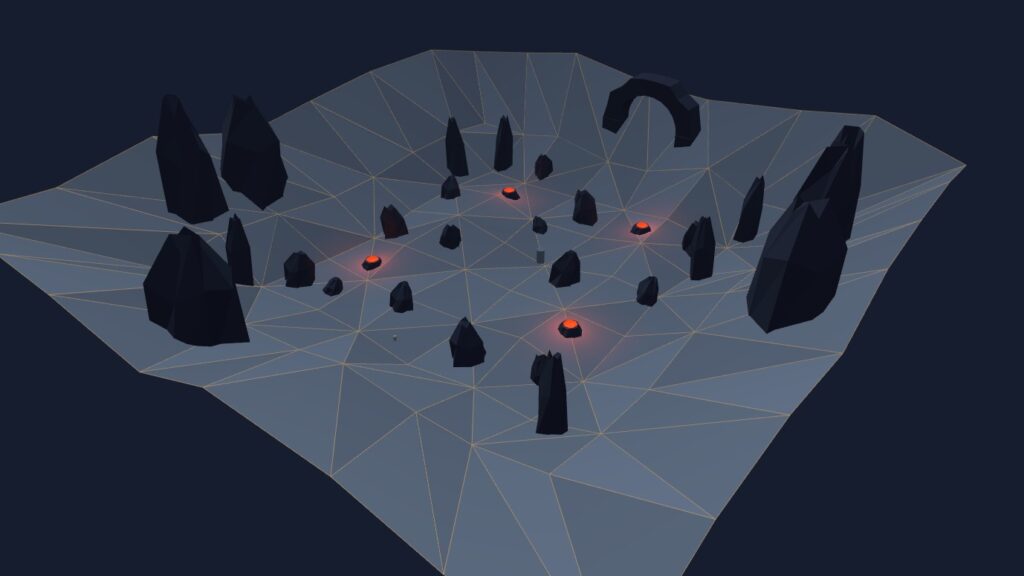 Ashfall Moon in Three.js
