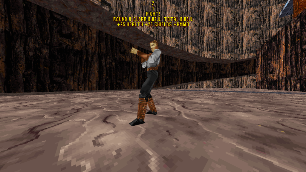 On the Big Screen: the Survival Arena