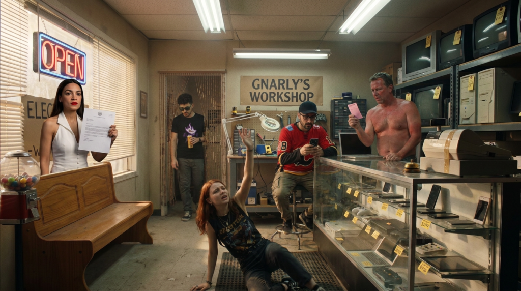Scene 1 — The Crew Fights the Kraken