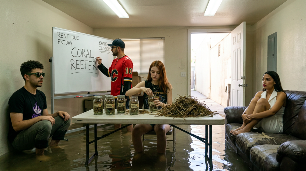 Scene 3 — The Crew Sells Coral Reefer