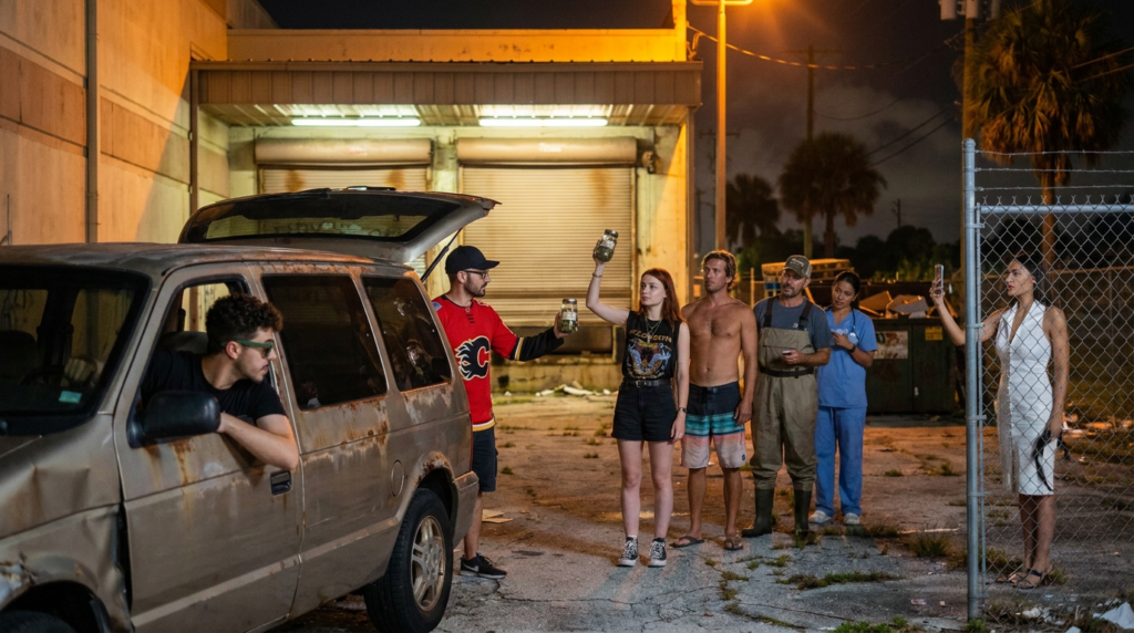 Scene 5 — The Crew Sells Coral Reefer