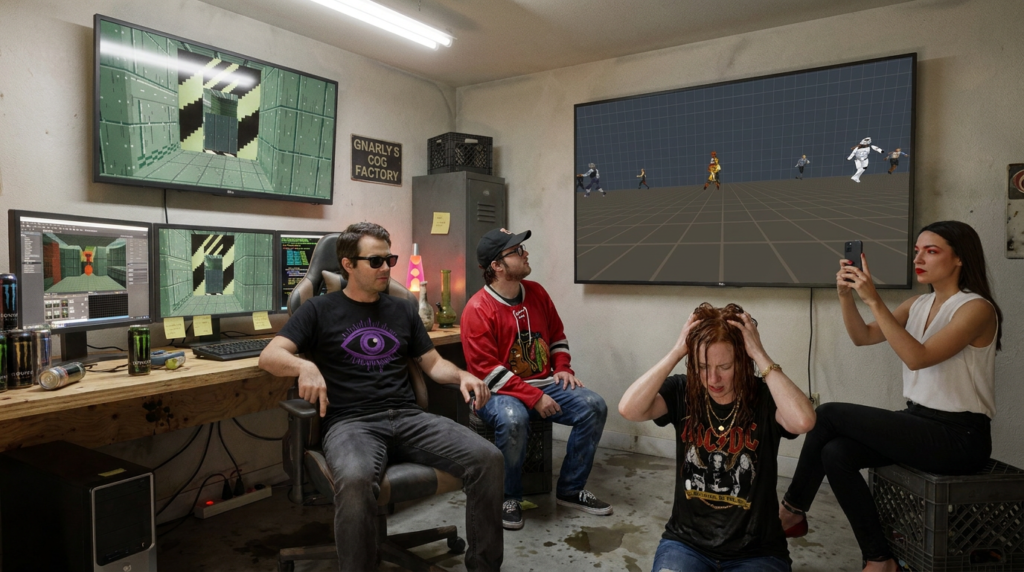 Scene 6 — The Crew Opens the Floor Is Lava