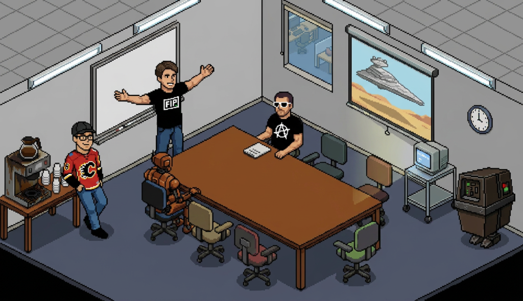 Scene 3 — It's on the Board