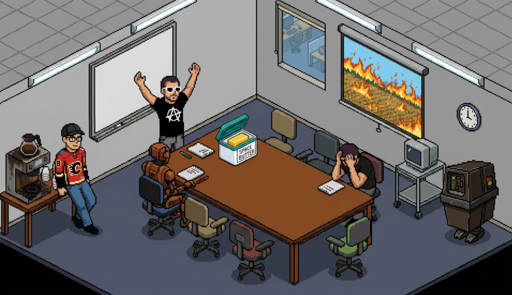 Scene 3 — Space Butter