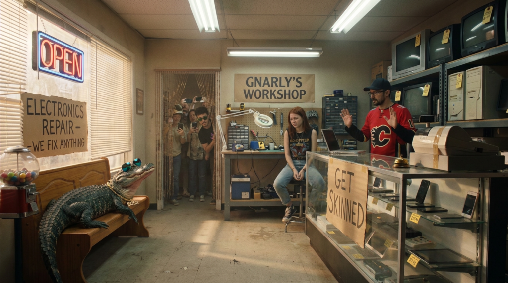 Scene 1 — The Crew Sells Space Scrap