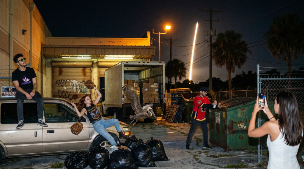 Scene 4 — The Crew Sells Space Scrap