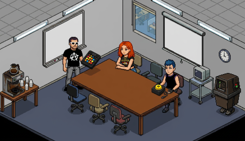 Scene 2 — Pause in the Corner