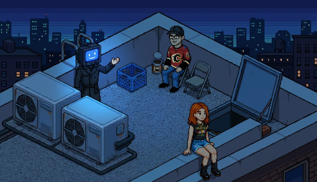 Scene 5 — Pause in the Corner