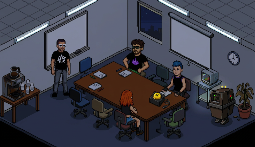 Scene 7 — Pause in the Corner