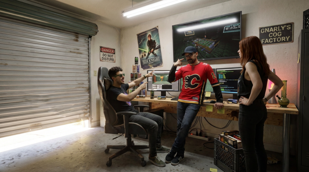Scene 3 — The Crew Plays for Their Own Fan