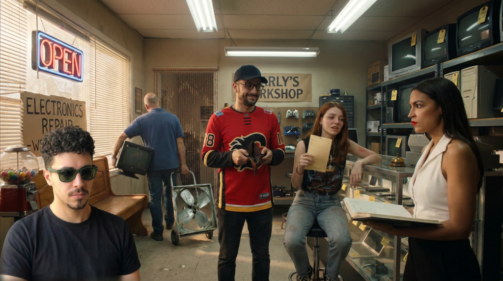 Scene 8 — The Crew Plays for Their Own Fan