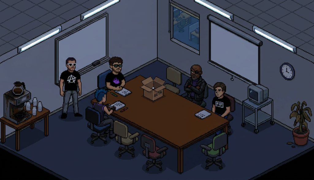 Scene 9 — Say Beta Again