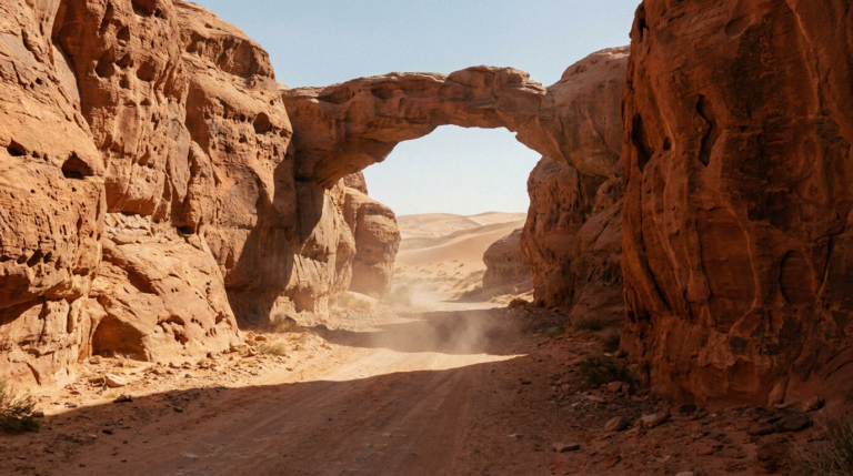 Podrace canyon, Tatooine
